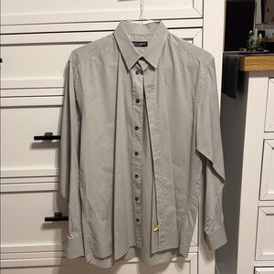 Dolce & Gabbana Gray Dress Shirt